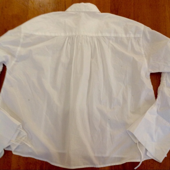 Free People white front button blouse - Picture 5 of 7